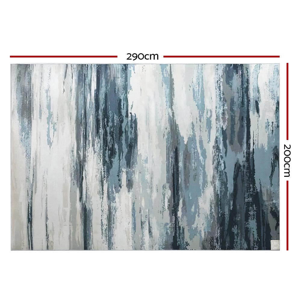 Marlook Floor Rug 200x290 Washable Mat Carpet Short Pile Poca