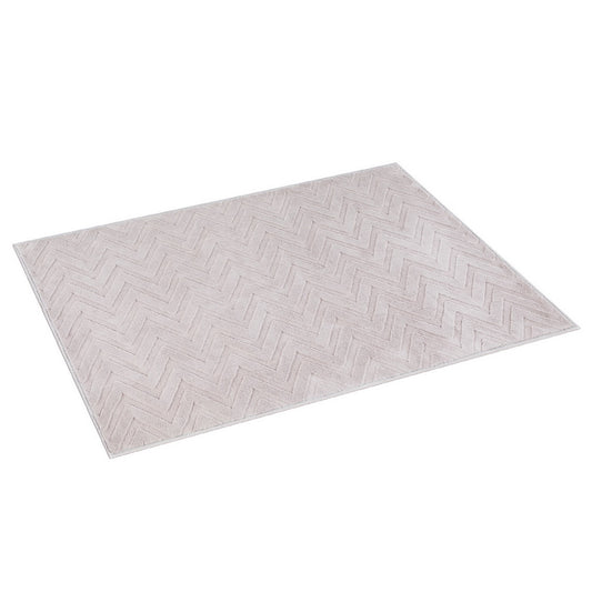 Marlook Floor Rugs 120x160cm Washable Area Mat Large Carpet Microfiber Ripple