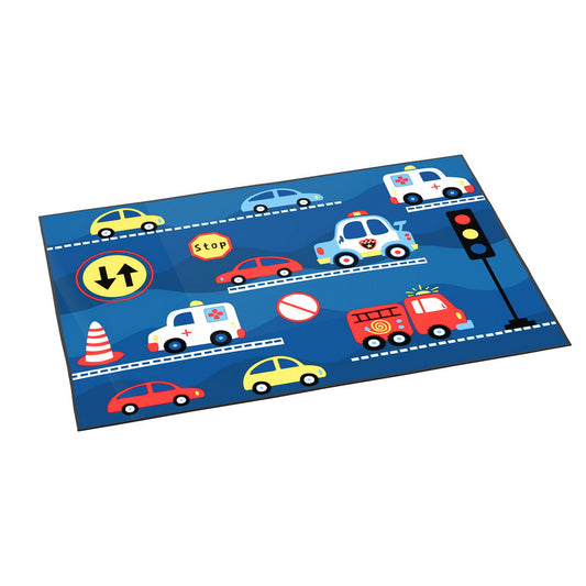 Marlook Floor Rugs 120x160cm Washable Area Mat Large Carpet Soft Short Pile Kids
