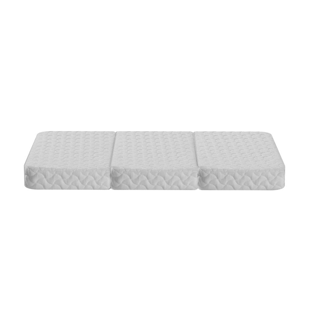 Marlook Bedding Foldable Mattress Folding Foam Cot Bed White