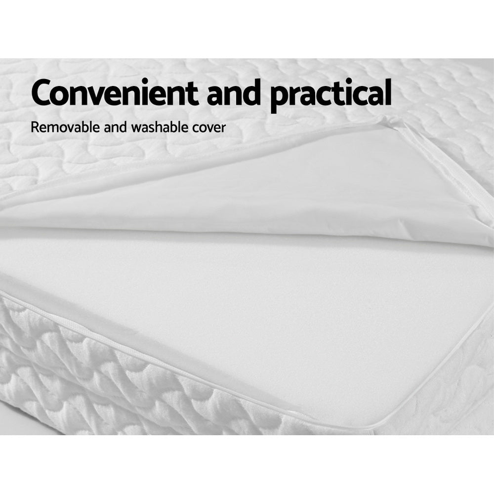 Marlook Bedding Foldable Mattress Folding Foam Cot Bed White