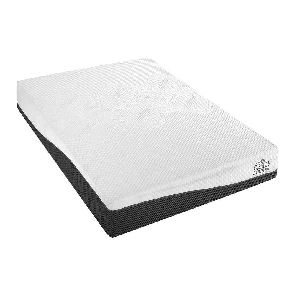 Marlook Bedding Memory Foam Mattress Bed Cool Gel Non Spring 21cm Single