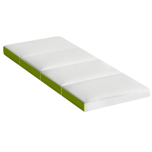 Marlook Bedding Foldable Mattress Folding Foam Single Green