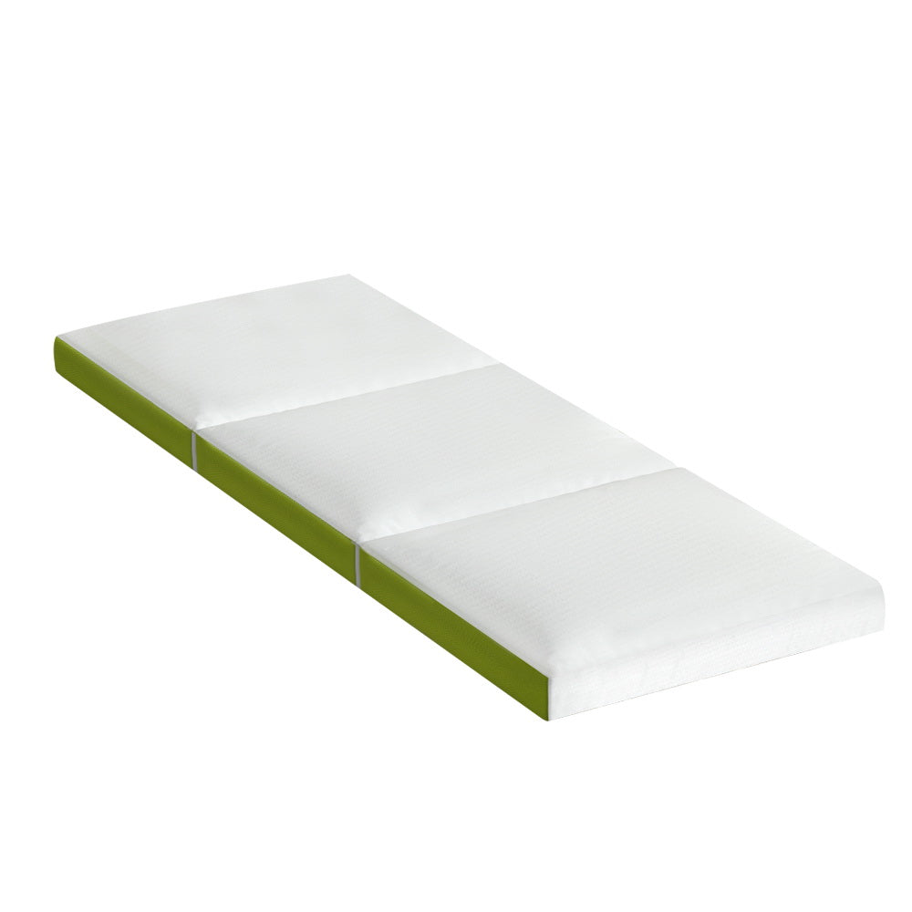 Marlook Bedding Foldable Mattress Folding Foam Trifold Green