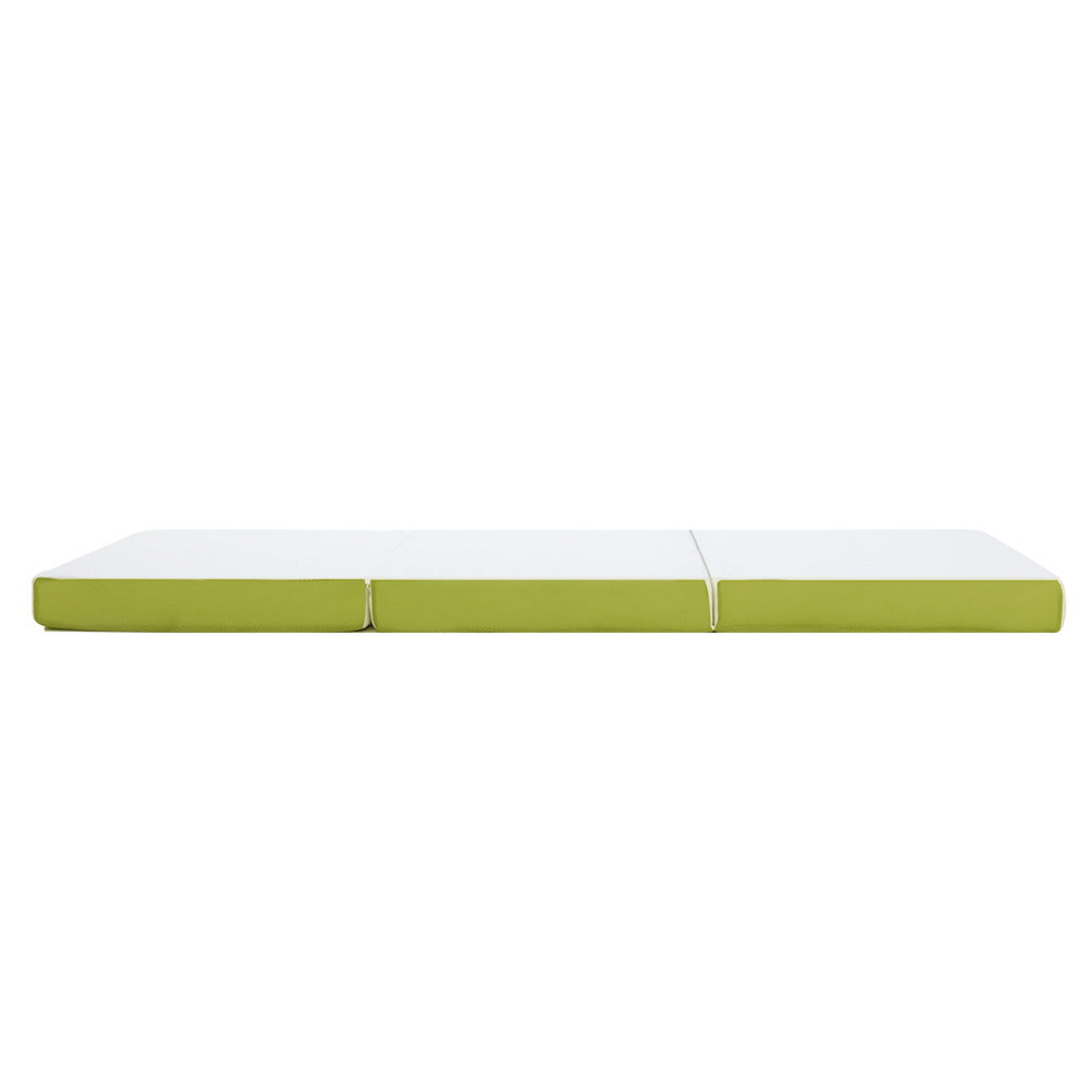 Marlook Bedding Foldable Mattress Folding Foam Trifold Green
