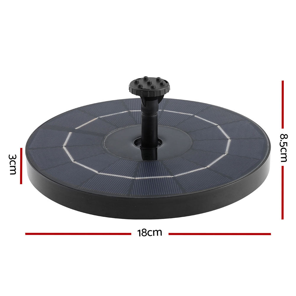 Marlook Floating Solar Pond Water Fountain Pump Submersible Fountains 250L/H