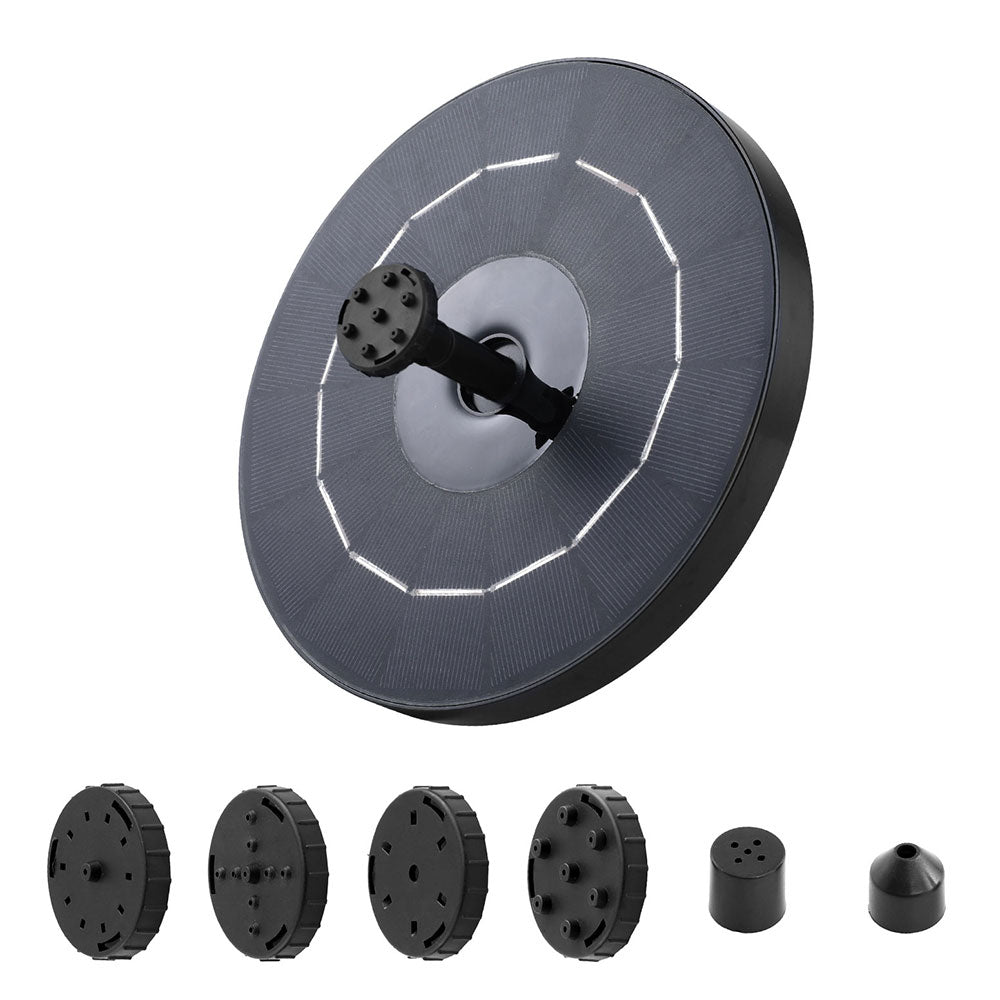 Marlook Floating Solar Pond Water Fountain Pump Submersible Fountains 250L/H
