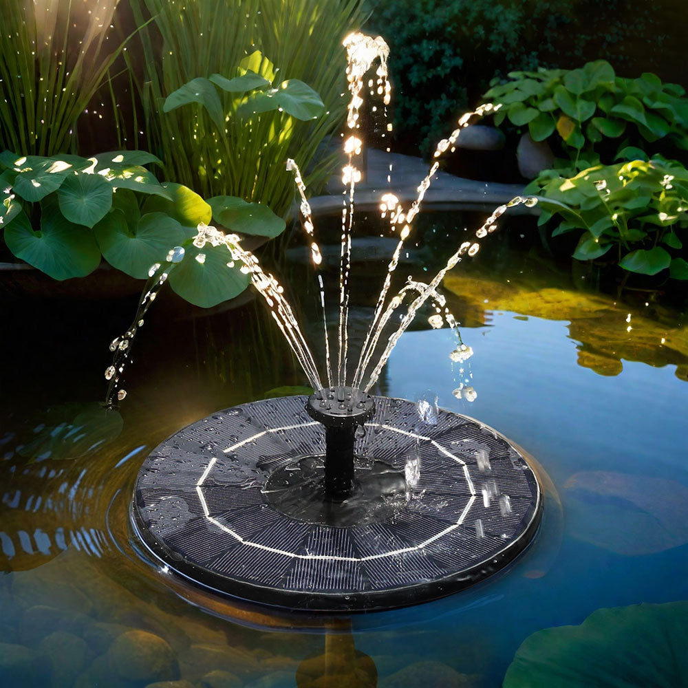 Marlook Floating Solar Pond Water Fountain Pump Submersible Fountains 250L/H