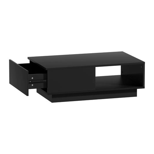 Marlook Coffee Table Led Lights Black