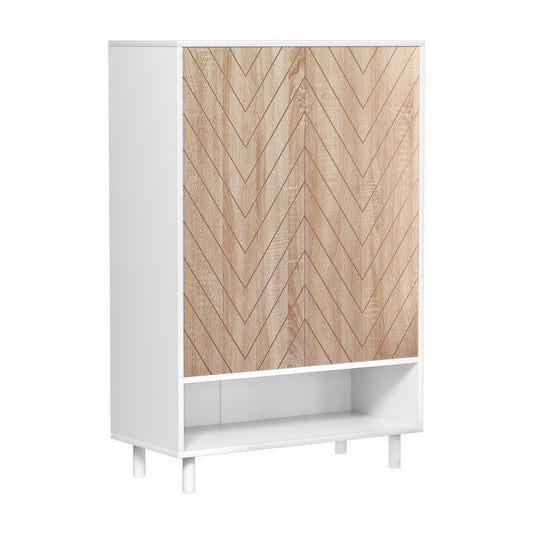 Marlook Shoe Rack Cabinet 24 Pairs 6-tier White