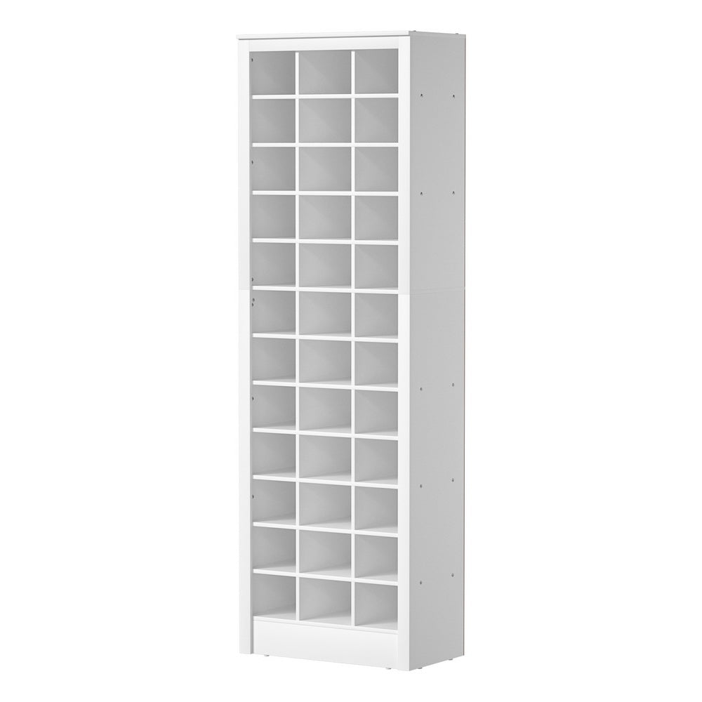 Marlook Shoe Rack 12-tier 36 Pairs Storage White