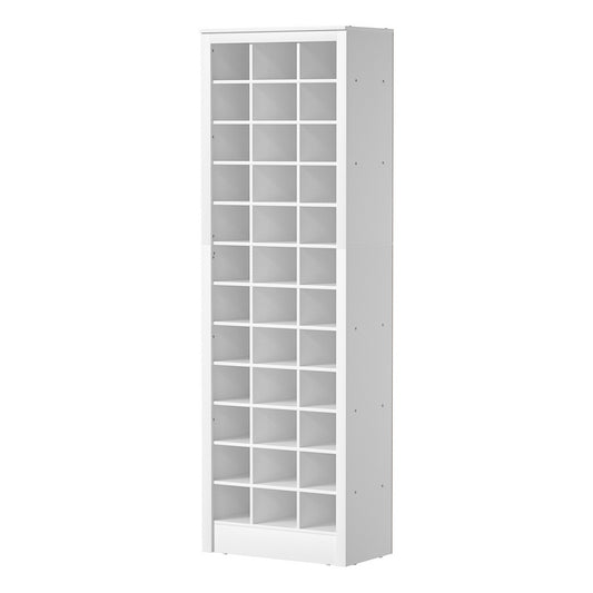 Marlook Shoe Rack 12-tier 36 Pairs Storage White