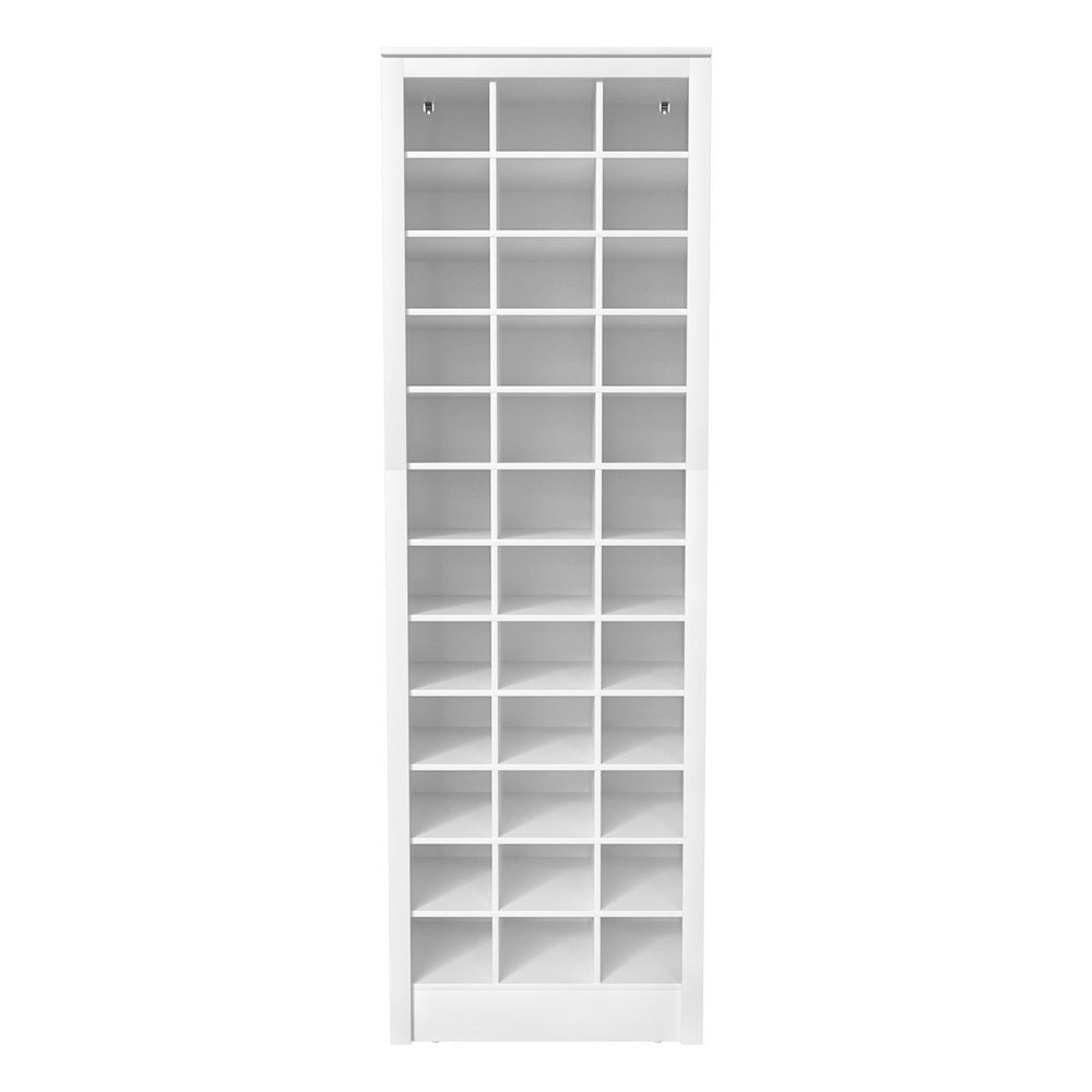 Marlook Shoe Rack 12-tier 36 Pairs Storage White