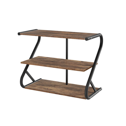 Marlook Shoe Rack Cabinet Shoe Storage Stand 3 Tiers Black