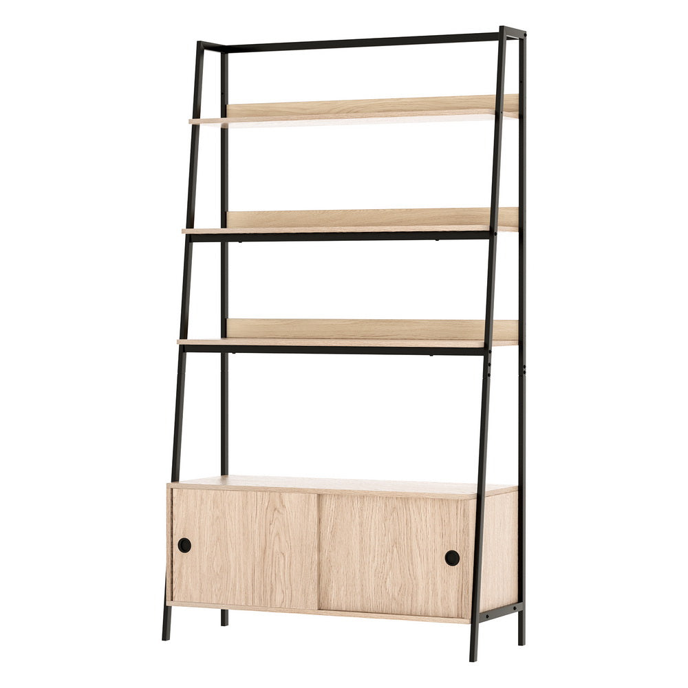 Marlook Bookshelf 5 Tier Cube Cabinet MIRA Oak