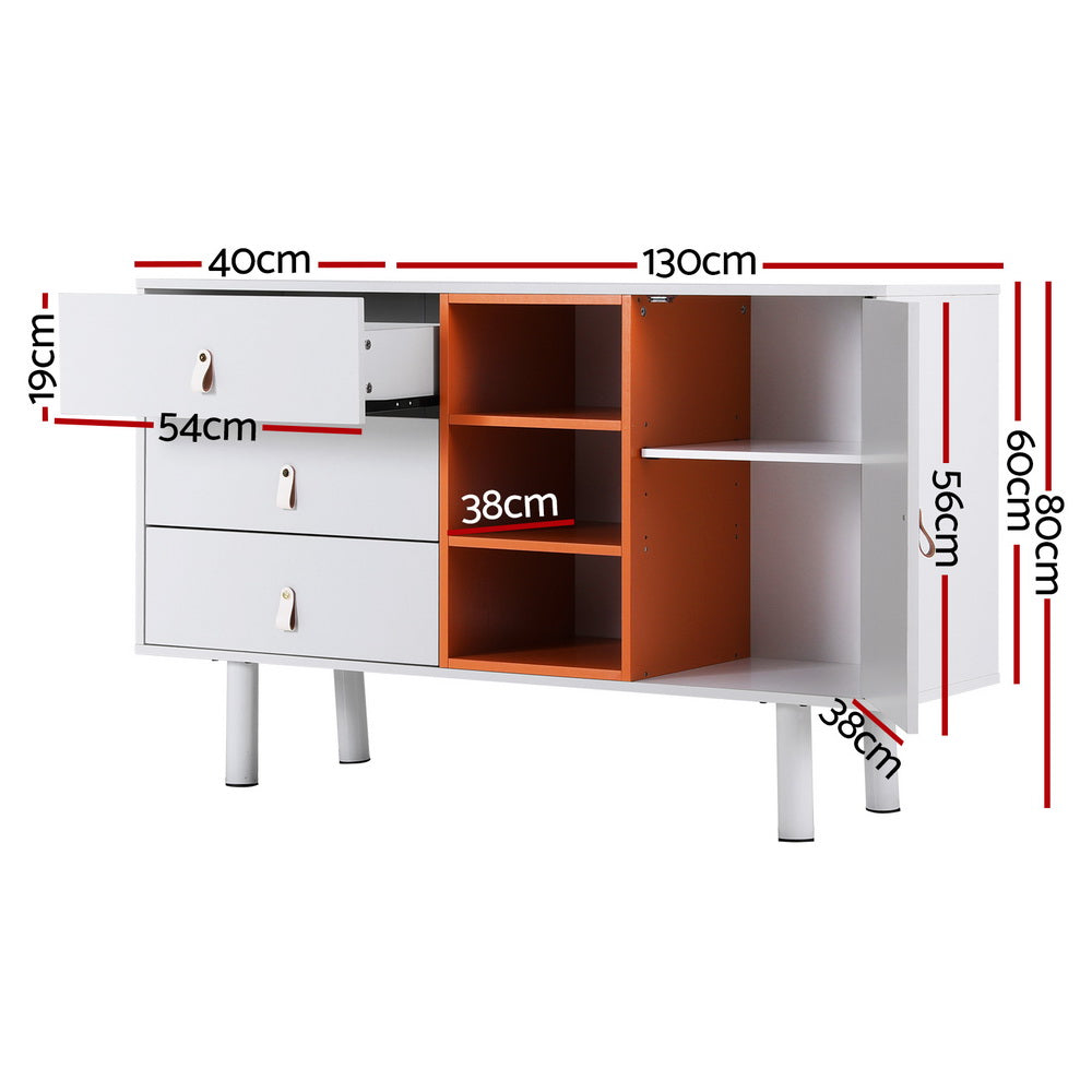 Marlook Buffet Sideboard Cupboard Cabinet Storage Table