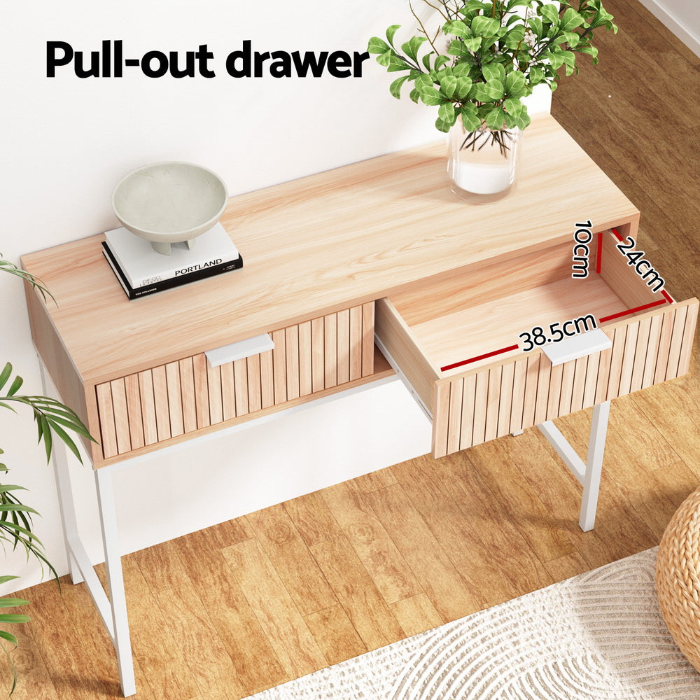Marlook Console Table 2 Drawers 92CM