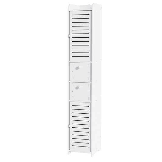 Marlook Bathroom Toilet Storage Cabinet Laundry Tallboy Cupboard Slim Corner