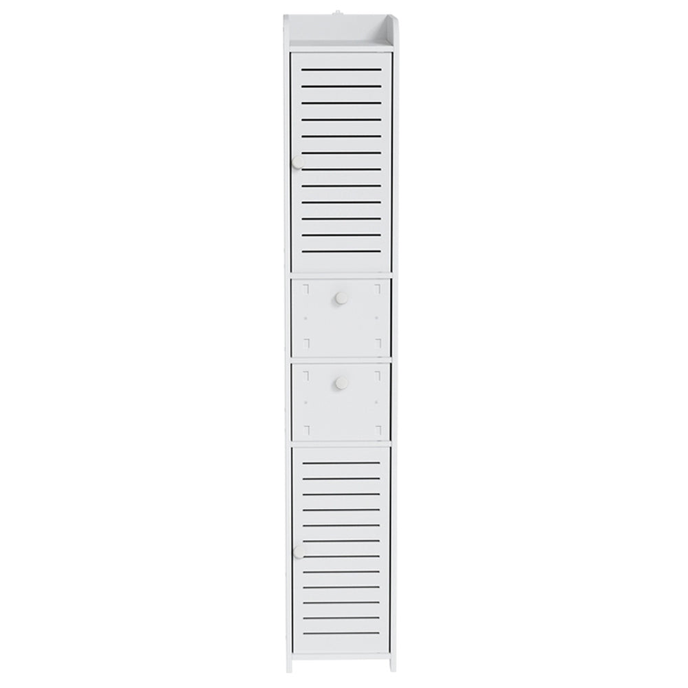 Marlook Bathroom Toilet Storage Cabinet Laundry Tallboy Cupboard Slim Corner