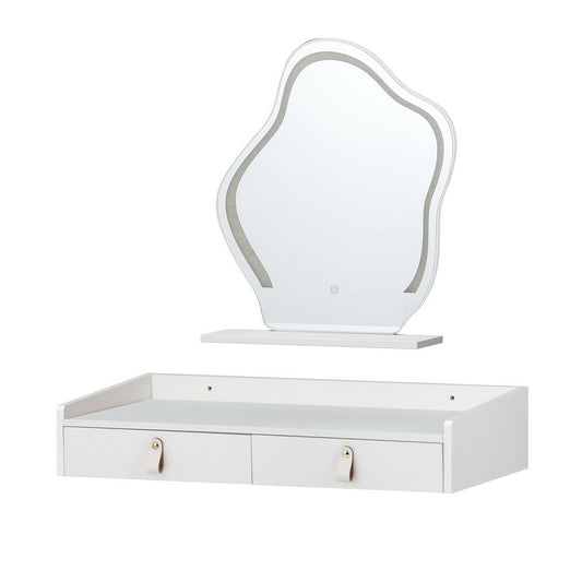 Marlook Dressing Table Floating LED White Daphne