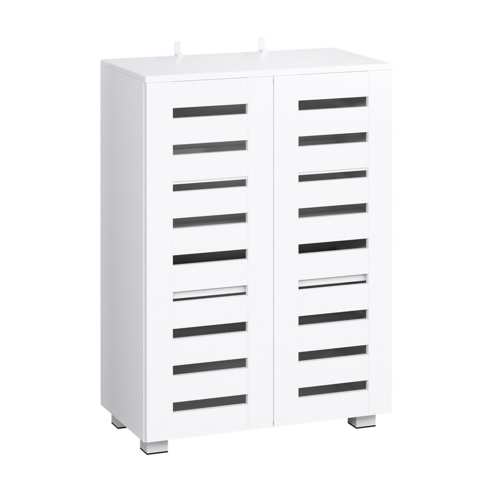 Marlook Shoe Rack Cabinet 20 Pairs 5-tier White Alster