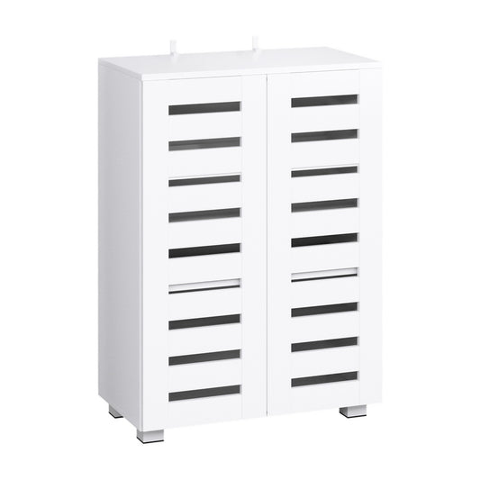 Marlook Shoe Rack Cabinet 20 Pairs 5-tier White Alster