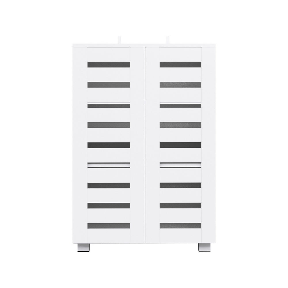 Marlook Shoe Rack Cabinet 20 Pairs 5-tier White Alster