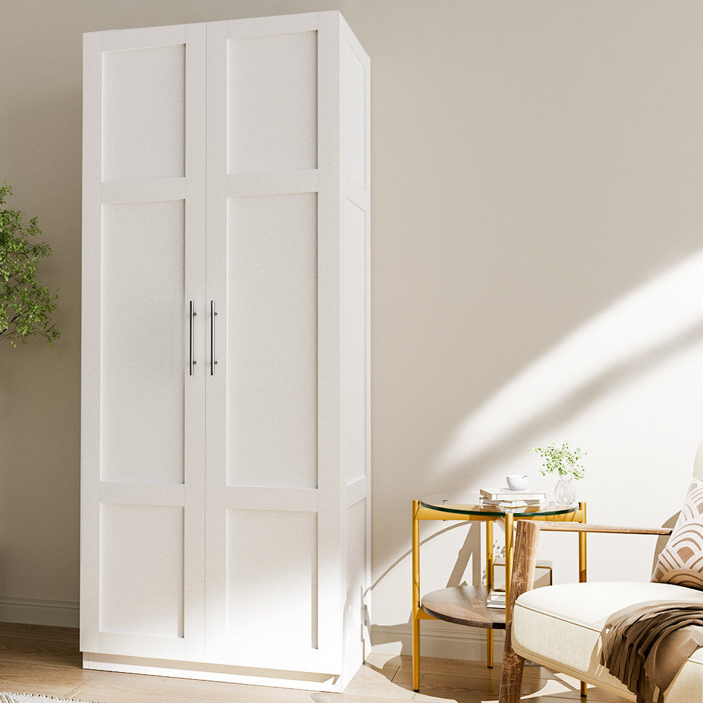 Marlook 2 Door Buffet Sideboard Cupboard Cabinet Pantry White