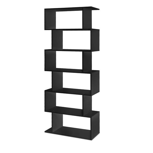 Marlook Bookshelf 6 Tiers - RIVA Black