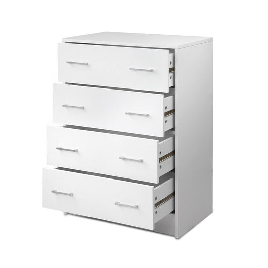 Marlook 4 Chest of Drawers - ANDES White