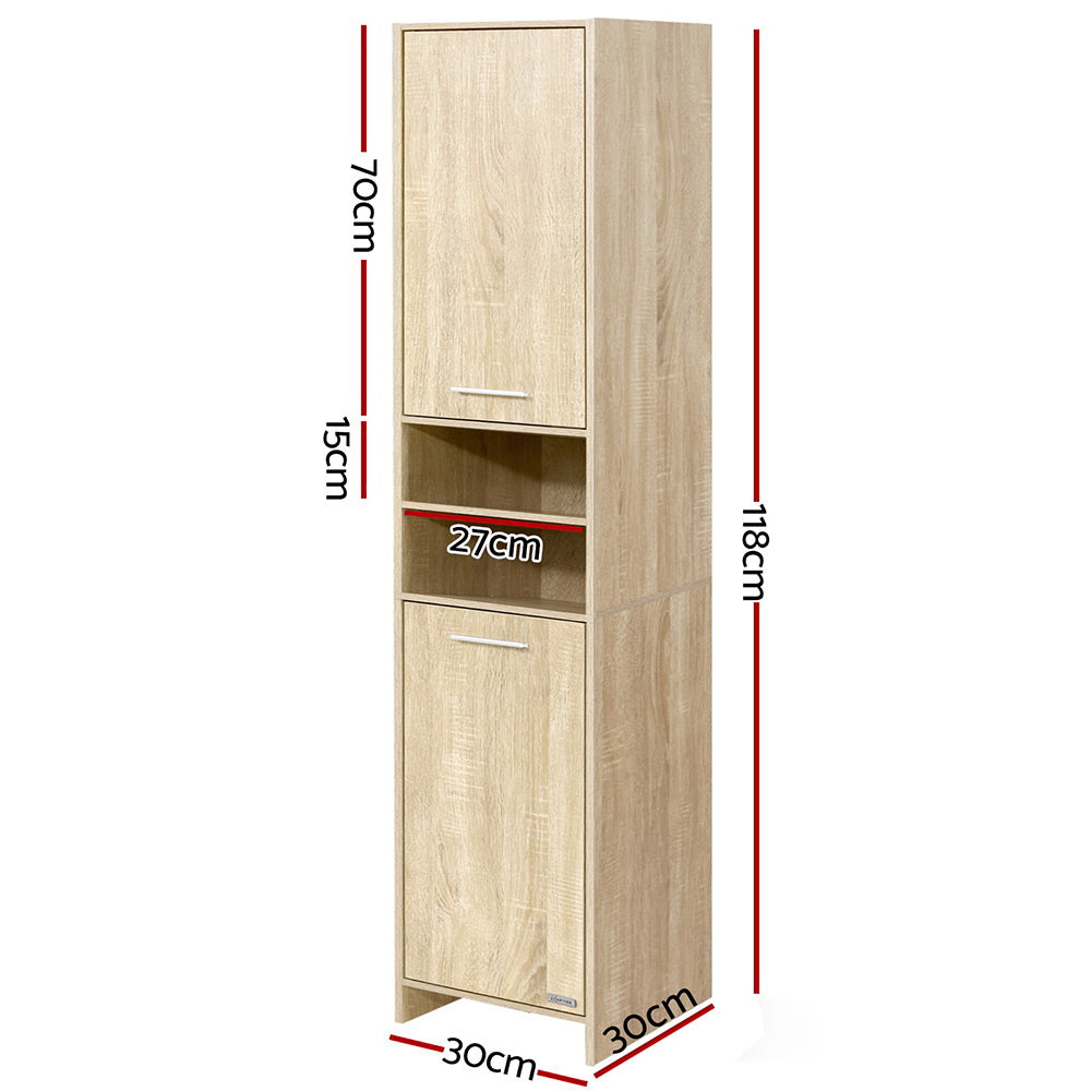 Marlook Bathroom Cabinet Storage 185cm Wooden