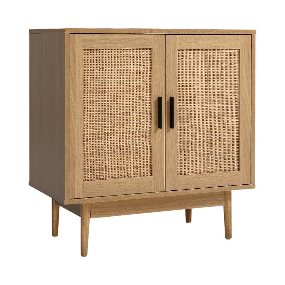Marlook Rattan Buffet Sideboard 2 Doors - BRIONY Oak