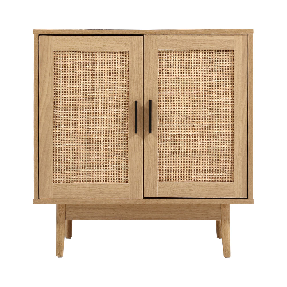 Marlook Rattan Buffet Sideboard 2 Doors - BRIONY Oak