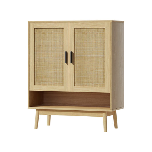 Marlook Shoe Rack Cabinet Rattan 5-tier 20 Pairs Dani
