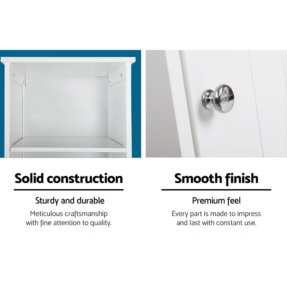 Marlook Bathroom Cabinet Storage 160cm White