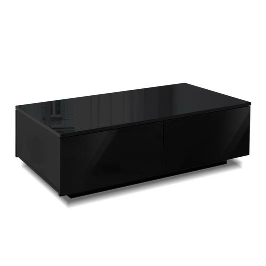 Marlook Coffee Table 4 Drawers Black Trevi