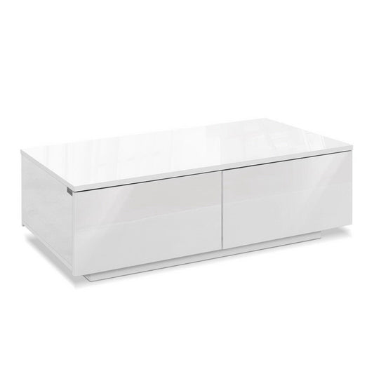 Marlook Coffee Table 4 Drawers White Trevi