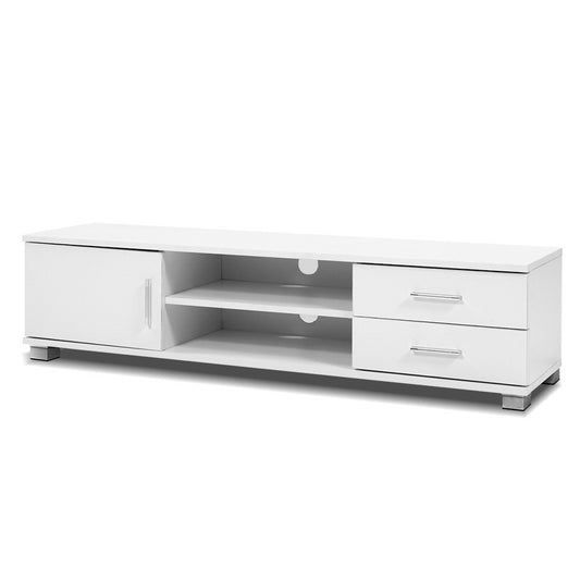 Marlook Entertainment Unit TV Cabinet 120cm White Dylan