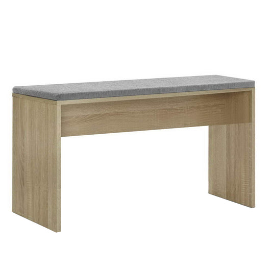 Marlook Dining Bench Upholstery Seat Wooden Chair Oak 90cm