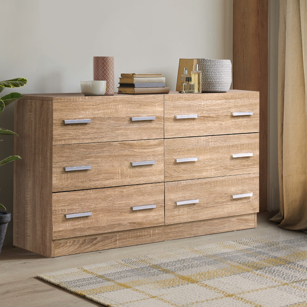 Marlook 6 Chest of Drawers - VEDA Pine