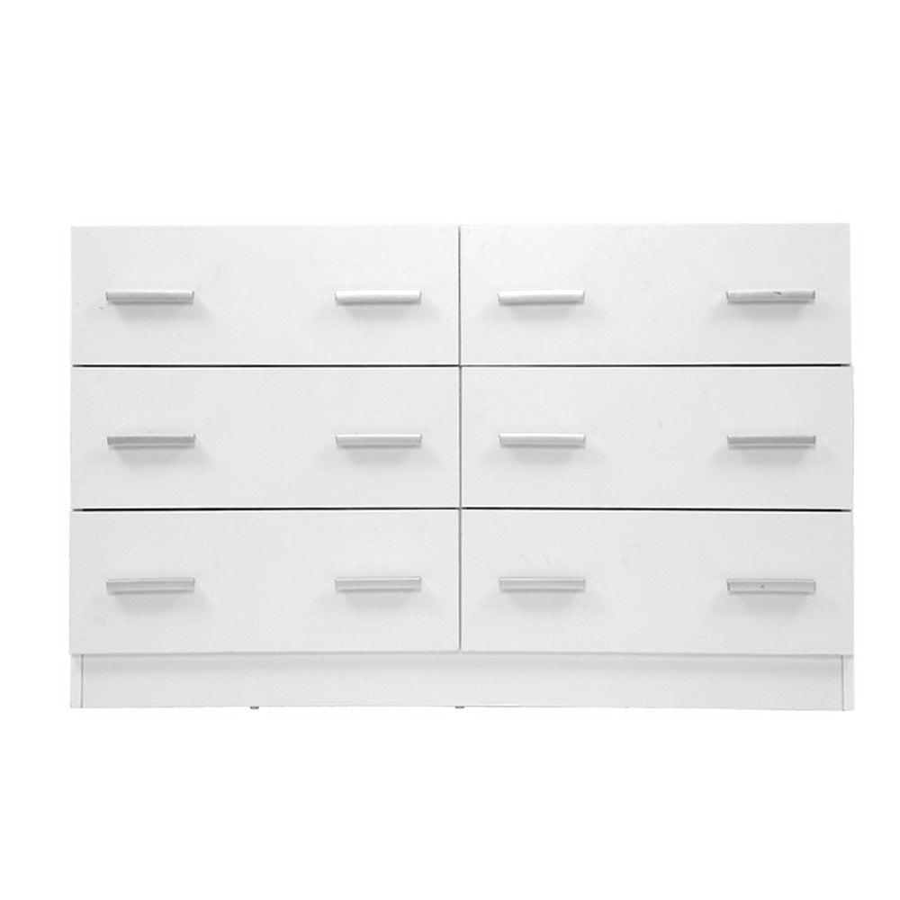 Marlook 6 Chest of Drawers - VEDA White