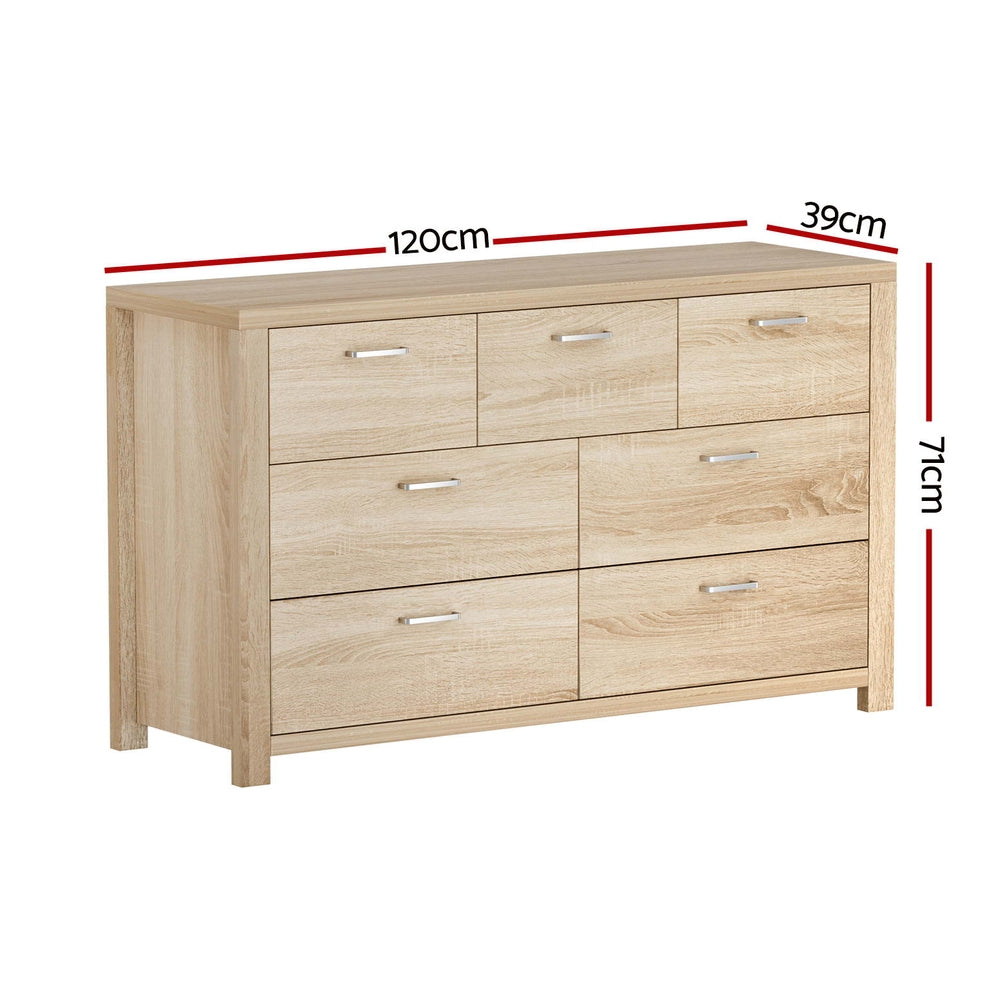 Marlook 7 Chest of Drawers - MAXI Pine