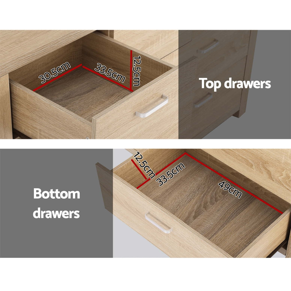 Marlook 7 Chest of Drawers - MAXI Pine
