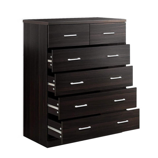 Marlook 6 Chest of Drawers - ANDES Walnut