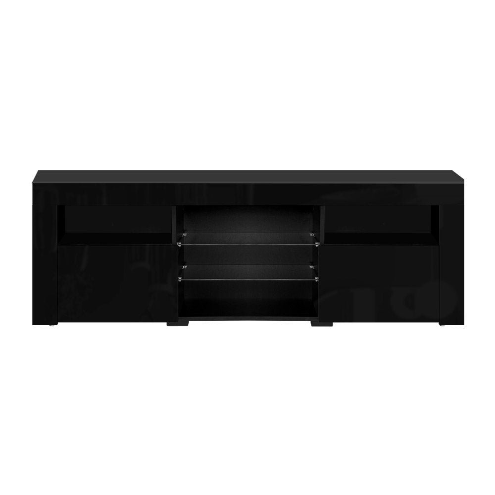 Marlook Entertainment Unit TV Cabinet LED 160cm Black Bobi