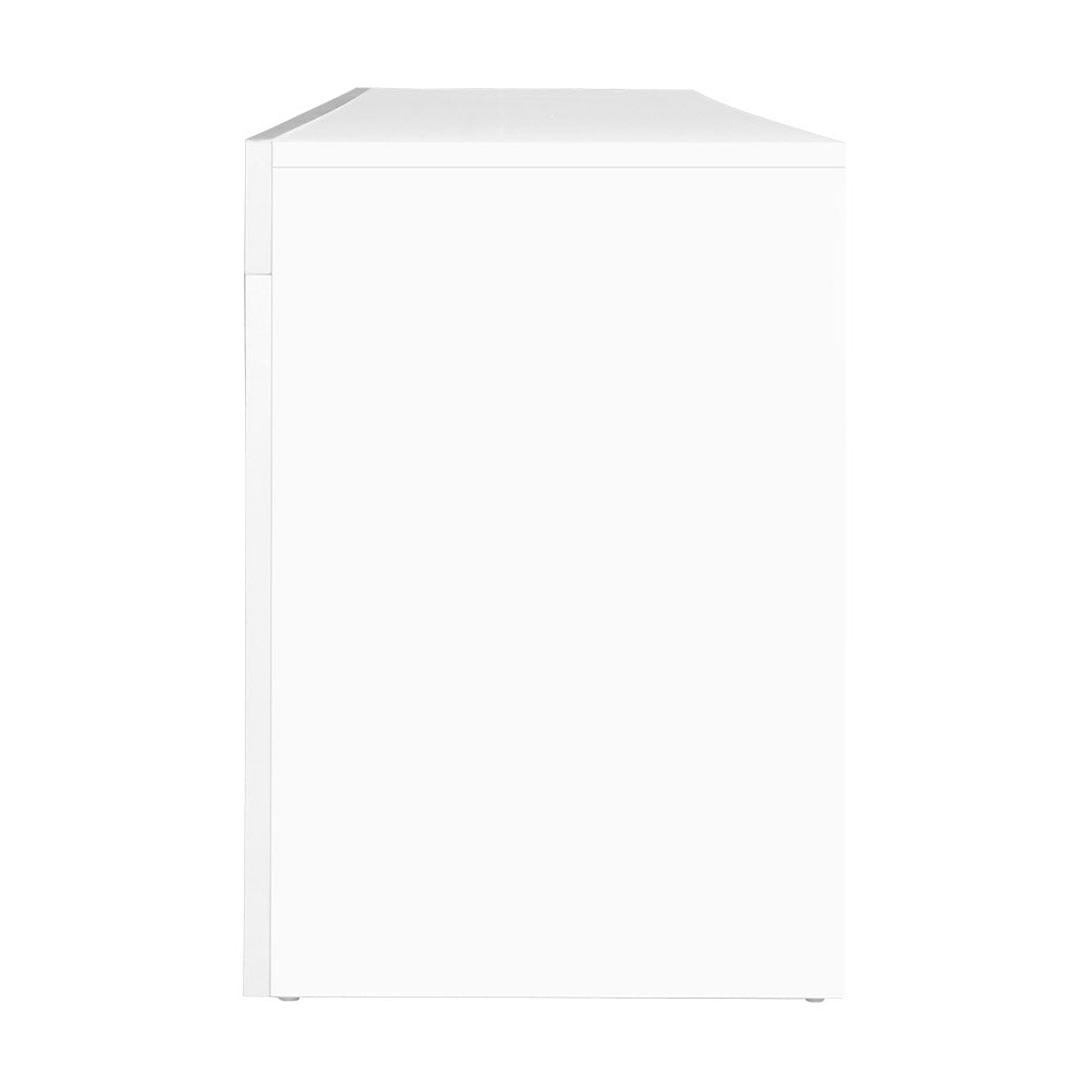 Marlook Entertainment Unit TV Cabinet LED 180cm White Bobi
