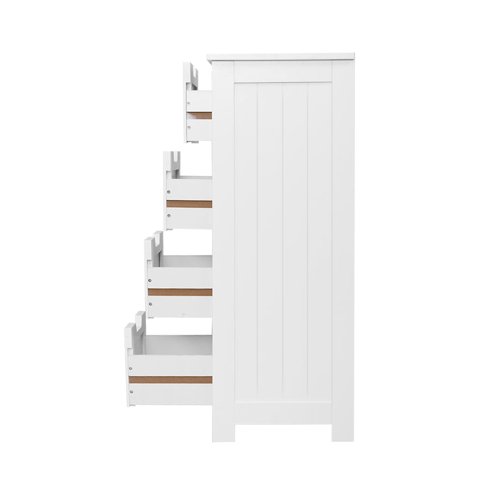 Marlook 4 Chest of Drawers - LEESA White