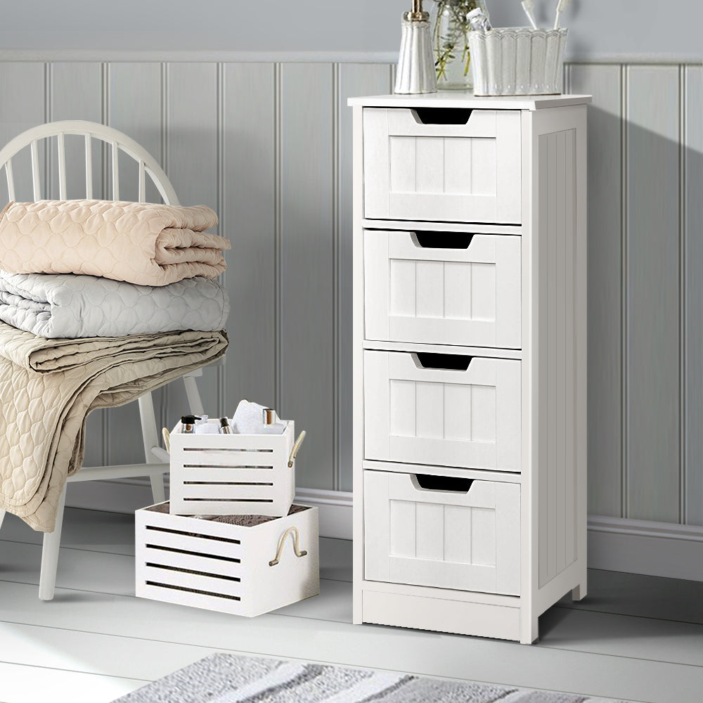 Marlook 4 Chest of Drawers - LEESA White