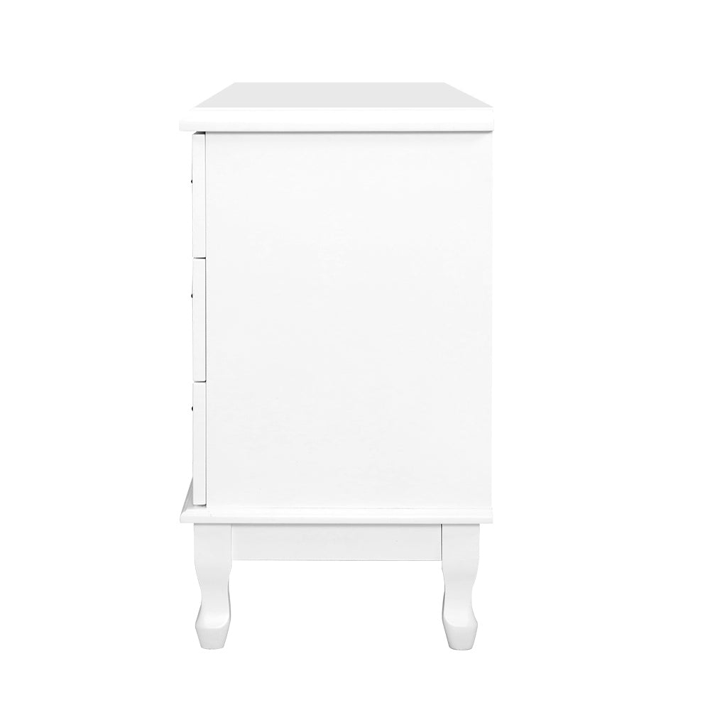 Marlook 6 Chest of Drawers - KUBI White