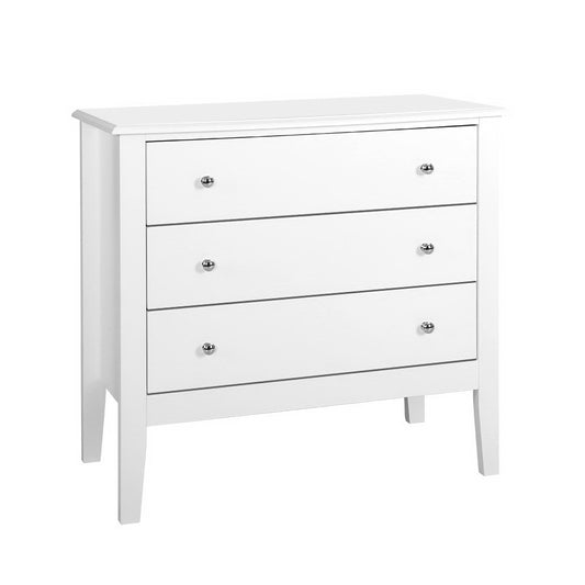 Marlook 3 Chest of Drawers - BRITTANY White